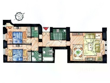 Pronájem bytu 3+1 80 m²