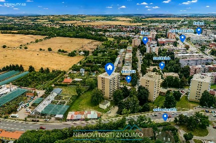 Pronájem bytu 2+1 56 m²