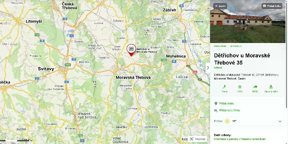 Dětřichov u Moravské Třebové