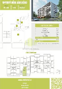 Pronájem bytu 1+kk 34 m²