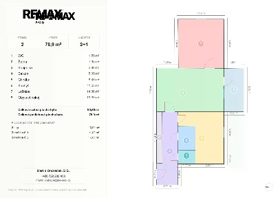 Prodej bytu 2+1 60 m²