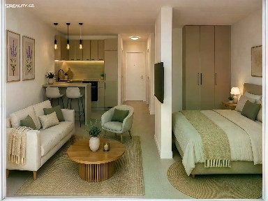 Pronájem bytu 1+kk 41 m²