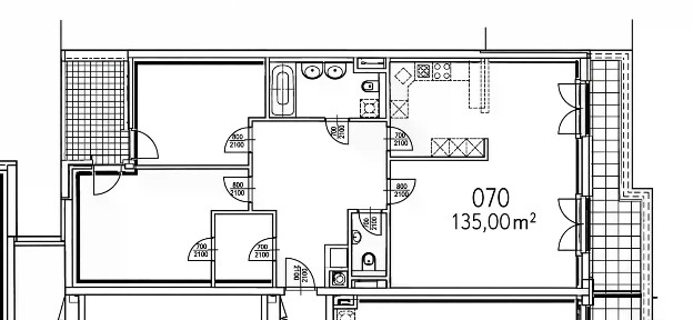 Prodej bytu 3+kk 110 m²