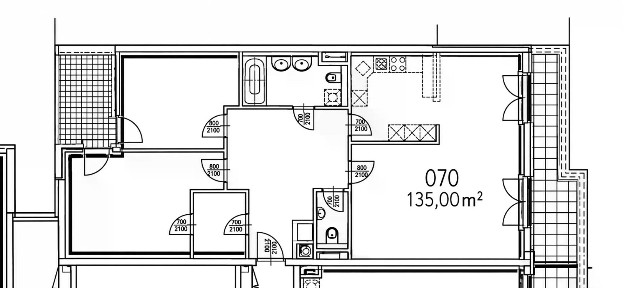 Prodej bytu 3+kk 110 m²