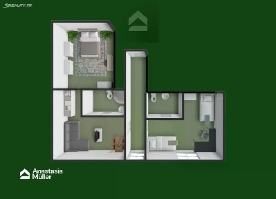 Pronájem bytu 3+kk 68 m²