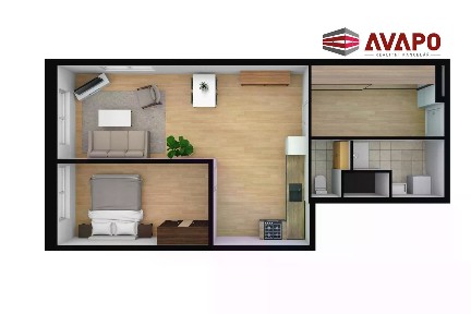 Pronájem bytu 2+kk 61 m²