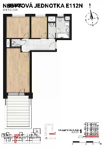 Prodej bytu 3+kk 60 m²