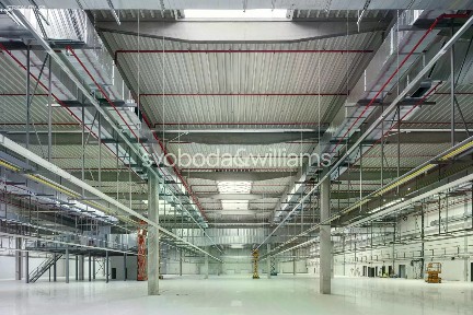Pronájem výrobní haly, prostoru 5334 m²