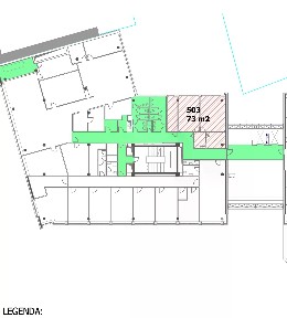 Pronájem kanceláře 73 m²