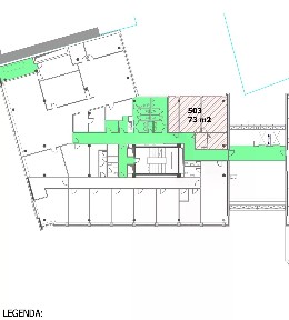 Pronájem kanceláře 73 m²