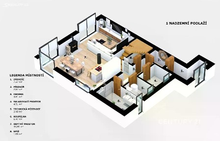 Prodej bytu 4+kk 132 m²