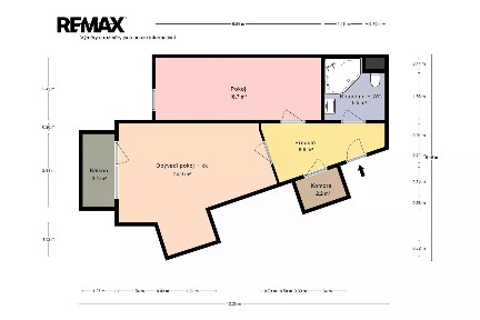 Prodej bytu 2+kk 57 m²