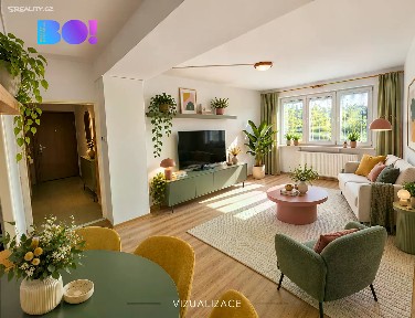 Pronájem bytu 2+1 50 m²
