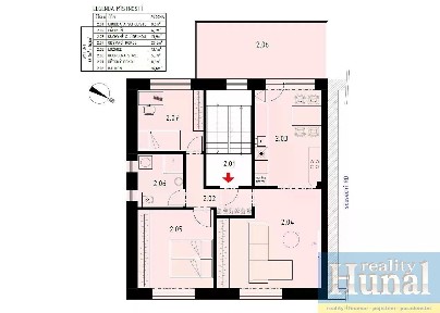 Pronájem bytu 3+kk 60 m²