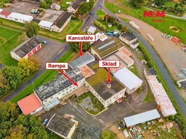 Pronájem skladového prostoru 850 m²