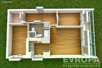Prodej bytu 3+1 61 m²