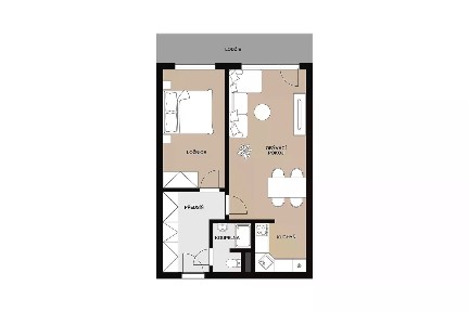Prodej bytu 2+kk 47 m²
