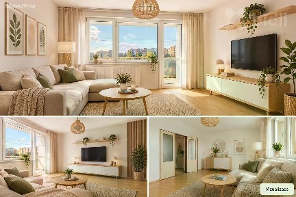 Prodej bytu 3+1 62 m²