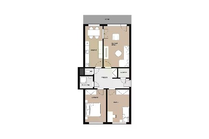 Prodej bytu 3+1 69 m²