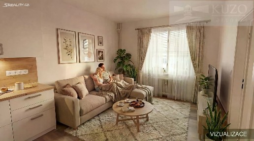 Pronájem bytu 2+kk 31 m²