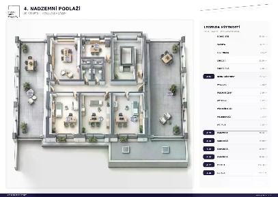 Pronájem ordinace 40 m²