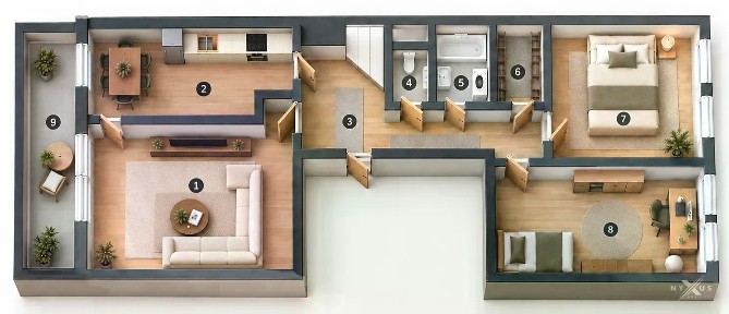 Prodej bytu 3+1 72 m²