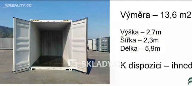 Pronájem skladového prostoru 14 m²