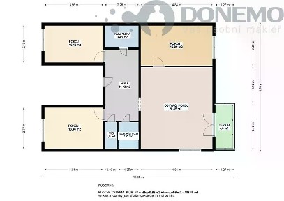 Prodej bytu 4+kk 99 m²