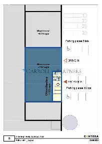 Pronájem skladového prostoru 868 m²