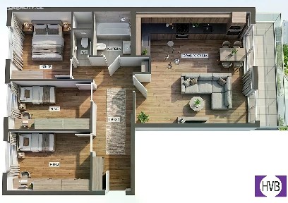 Prodej bytu 4+kk 76 m²