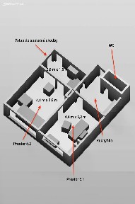 Pronájem kanceláře 30 m²