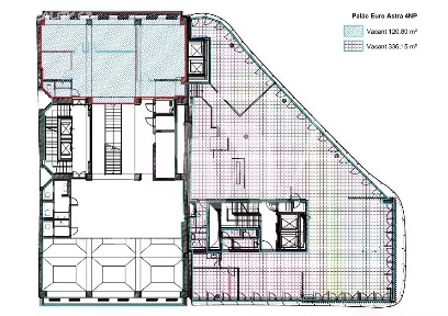 Pronájem kanceláře 353 m²