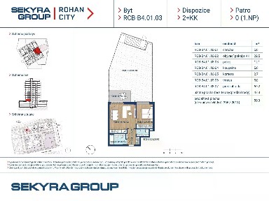 Prodej bytu 2+kk 47 m²