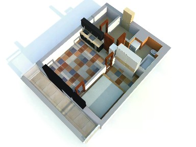 Pronájem bytu 1+kk 30 m²