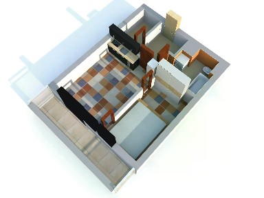 Pronájem bytu 1+kk 30 m²