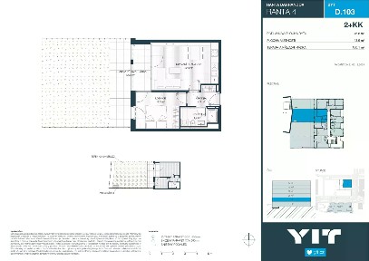 Prodej bytu 2+kk 44 m²