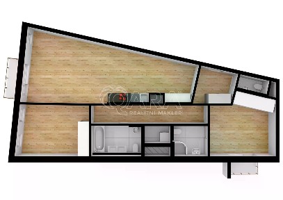 Pronájem bytu 3+kk 117 m²
