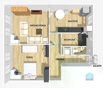 Prodej bytu 2+1 83 m²