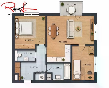 Prodej bytu 3+kk 65 m²