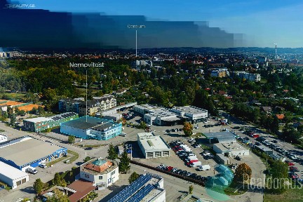 Pronájem skladového prostoru 1383 m²