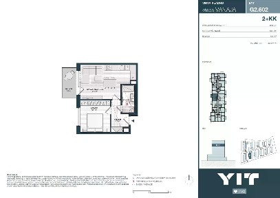 Prodej bytu 2+kk 44 m²