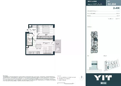 Prodej bytu 2+kk 49 m²