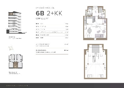 Prodej bytu 2+kk 63 m²