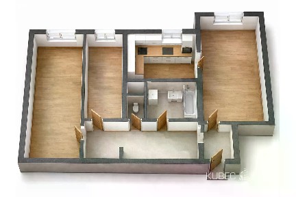 Pronájem bytu 3+1 67 m²