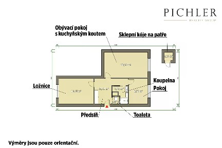 Prodej bytu 3+kk 61 m²