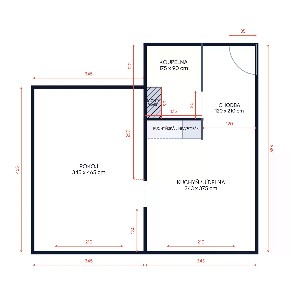 Prodej bytu 1+1 36 m²