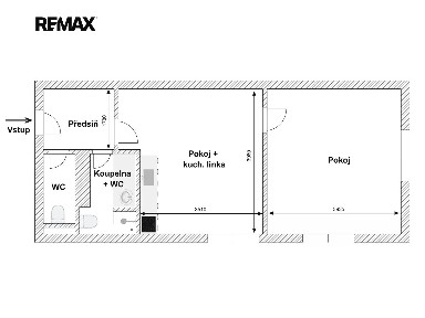 Pronájem obchodního prostoru 38 m²