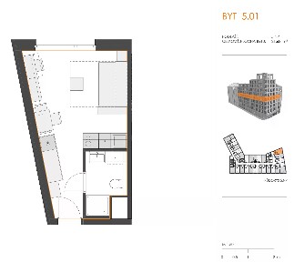 Prodej bytu 1+kk 22 m²