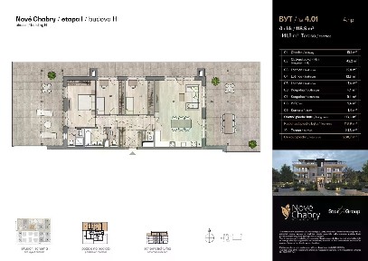 Prodej bytu 4+kk 118 m²