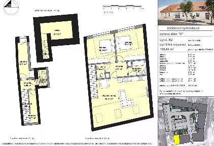 Prodej bytu atypický 109 m²